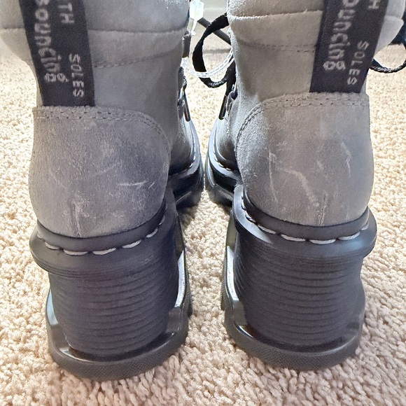 Dr. Martens Corran 3-Eye Atlas Leather Heeled Boots - Picture 6 of 8